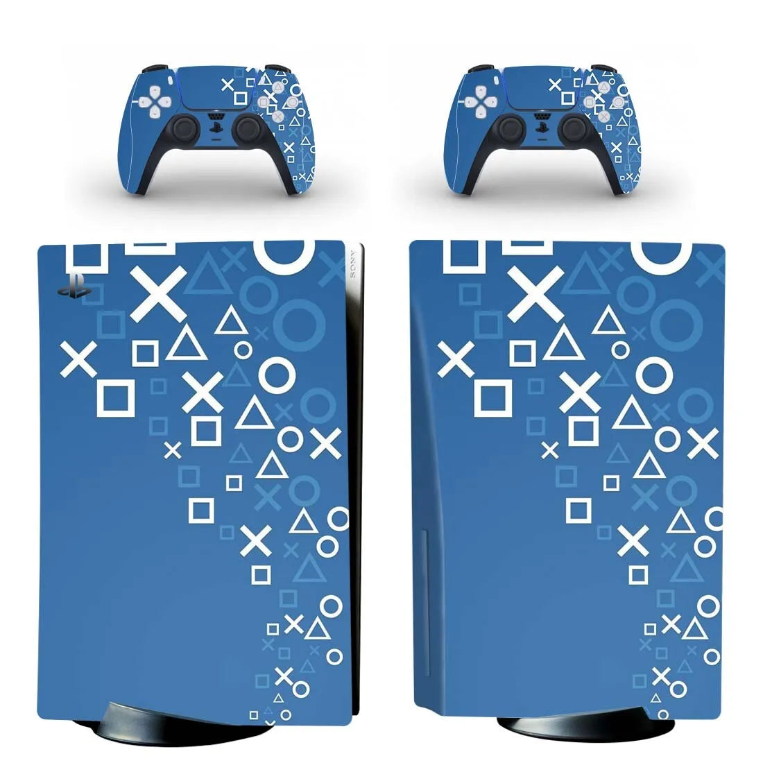 Days of Play Design PS5 Disc Skin Sticker Decal Cover for Console Controller PS5 Standard Disk Skin Sticker Vinyl