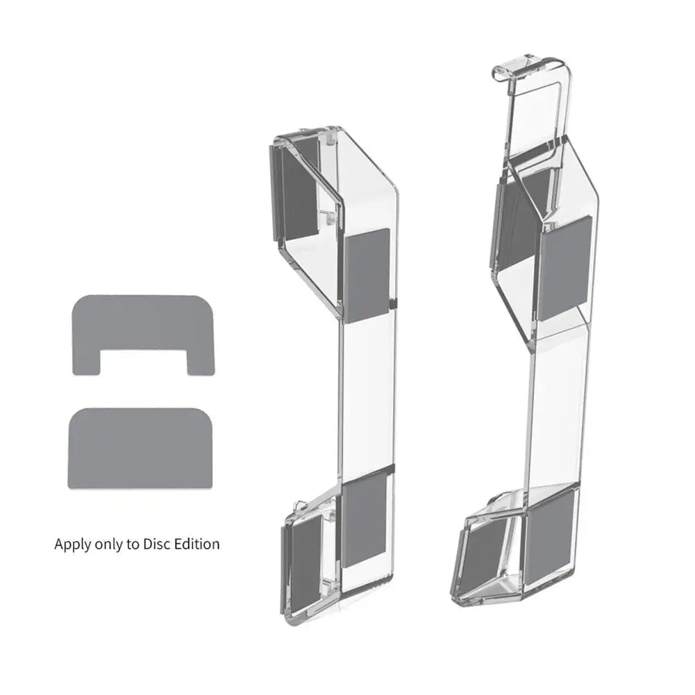 Supporto Orizzontale per PS5 Slim – Base Trasparente per Console Digital & Drive Edition