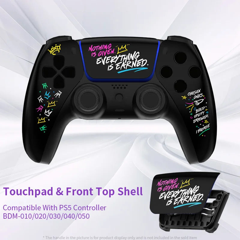 Custom Case Frontale James Pattern per PS5 Controller BDM-010