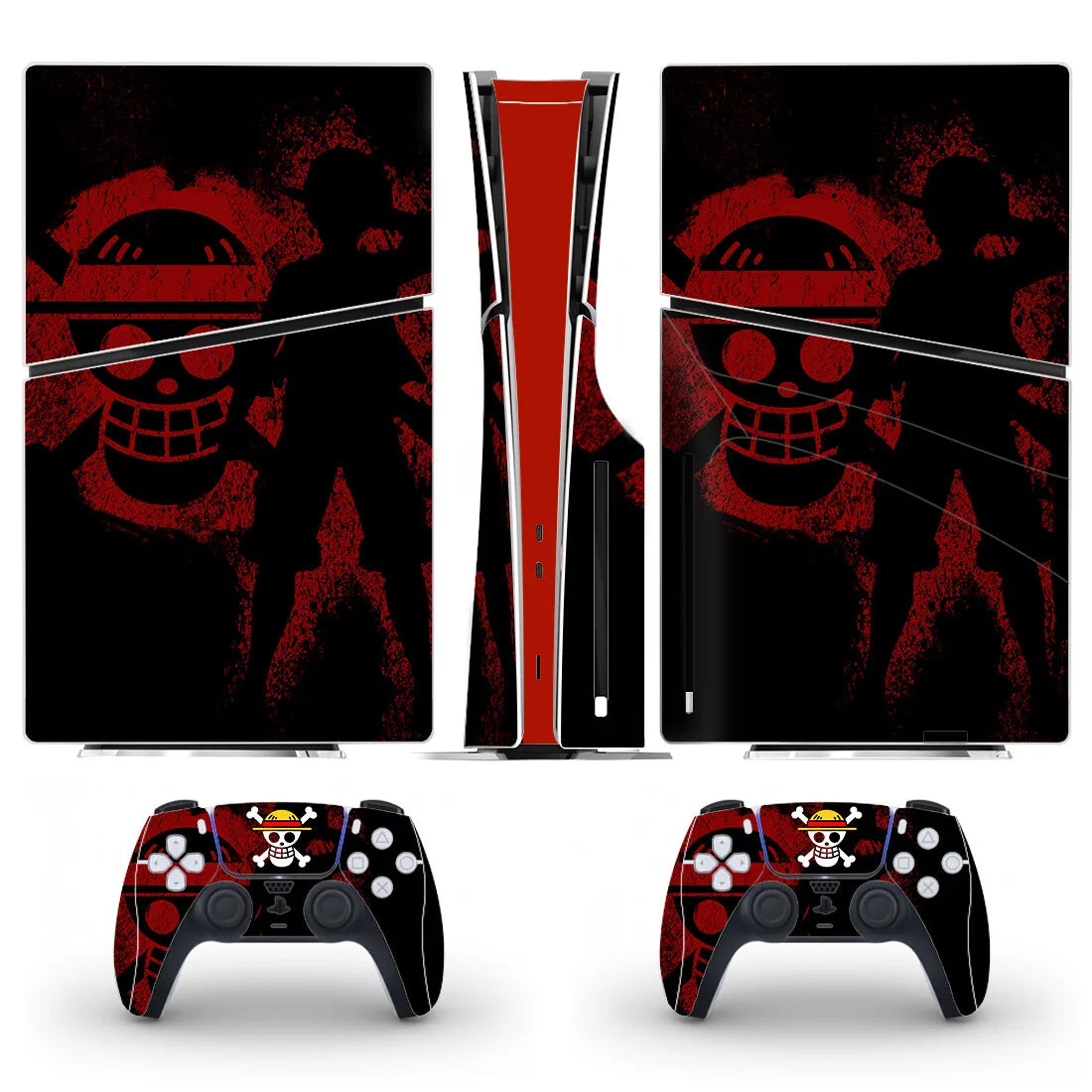 PlayWrap Kit Custom Skin protettivo Luffy PS5 Slim Disc