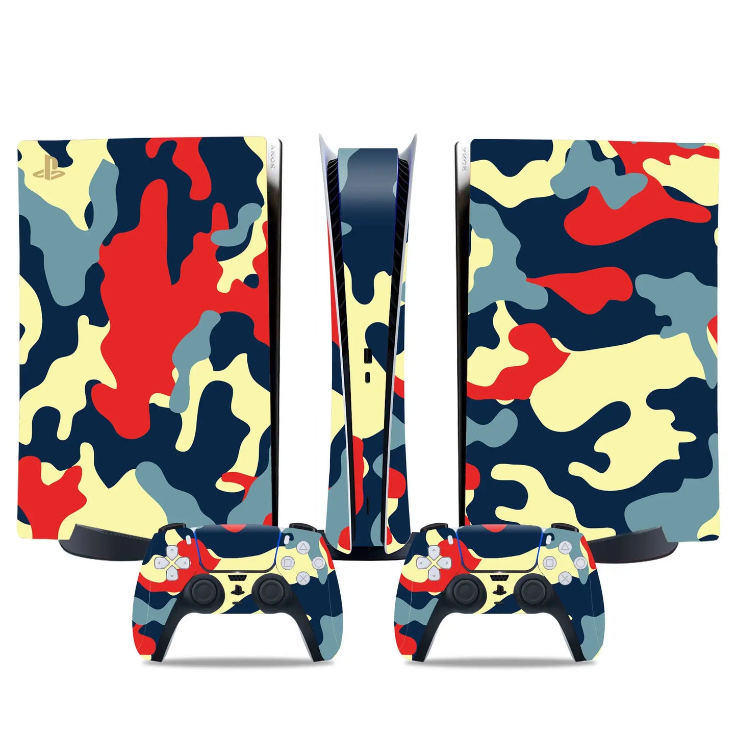 PlayWrap Kit Protezione Skin Collection Style Bape Camo Militari PS5 Digital