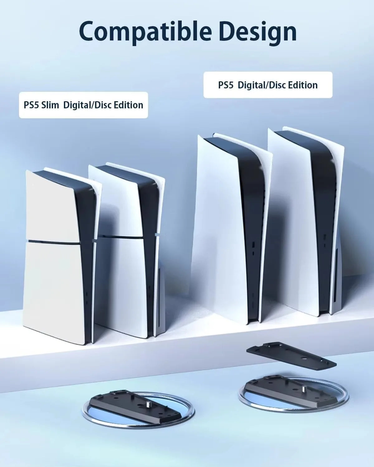 Stand Verticale in metallo PS5 Slim/PS5 PRO