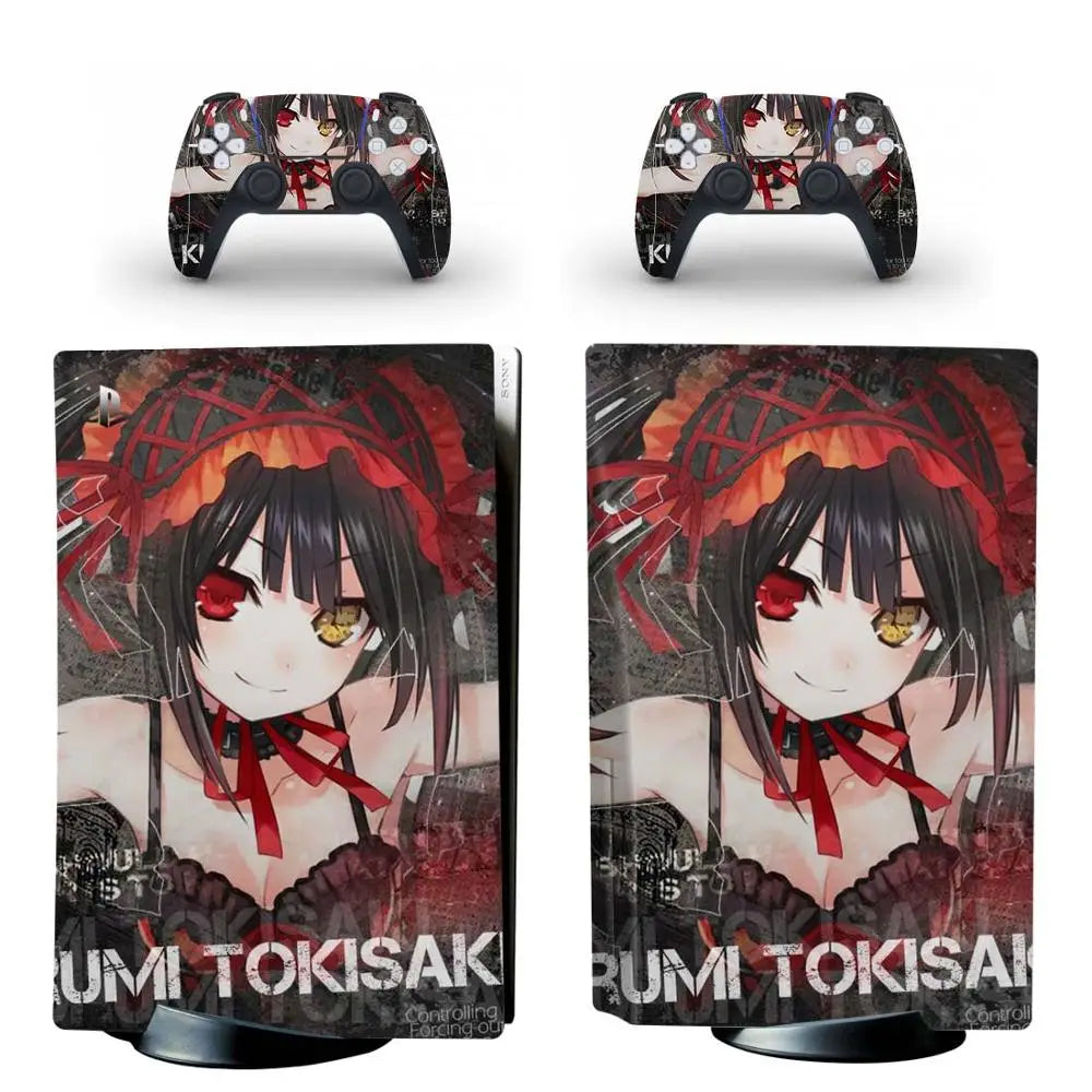 PlayWrap Kit Protezione Tokisaki Kurumi PS5 Standard Disc Edition