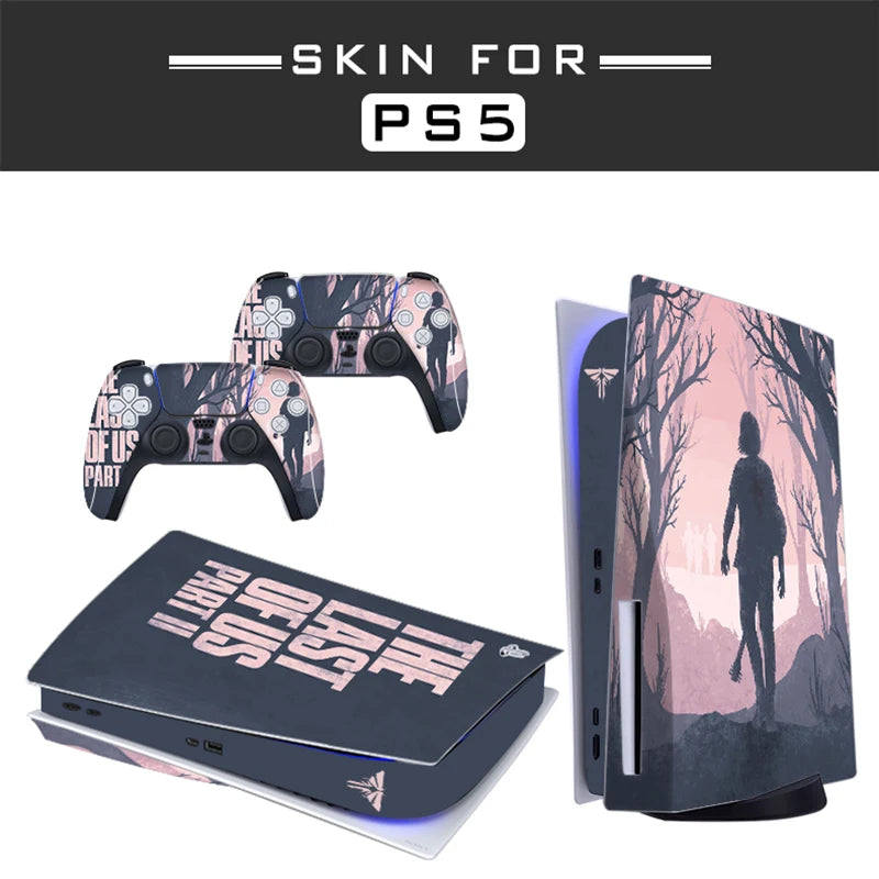PlayWrap Kit protezione vinile skin The Last of Us  PlayStation 5 Disc