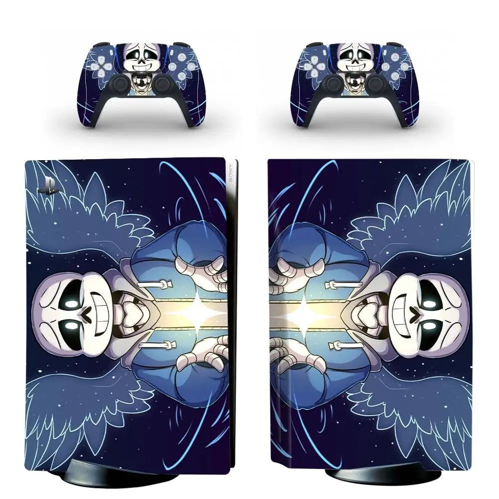 PlayWrap Kit protezione vinile skin Undertale PS5 Standard Disc Edition