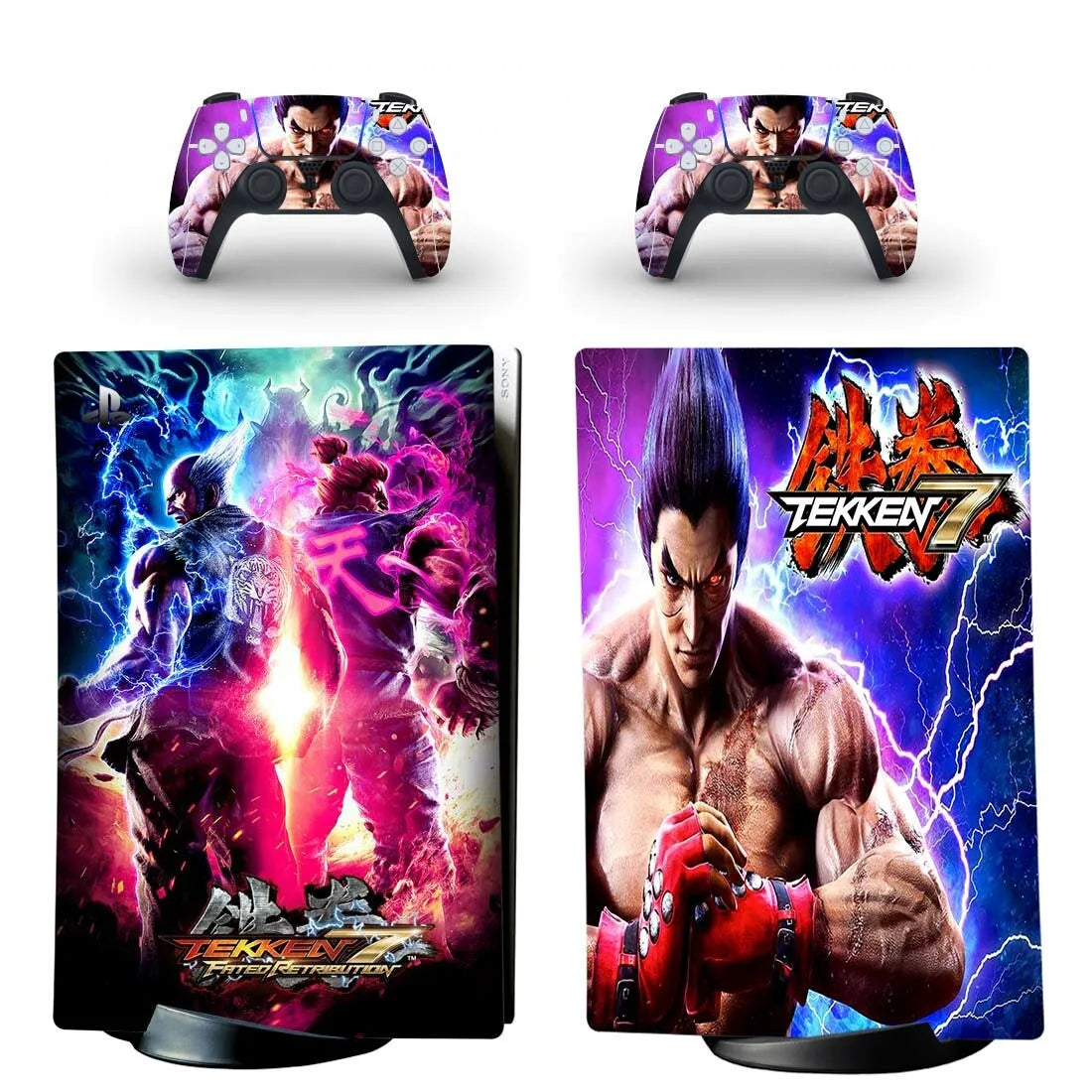 PlayWrap Kit Protezione Vinile Tekken 7 PS5 Digital Edition