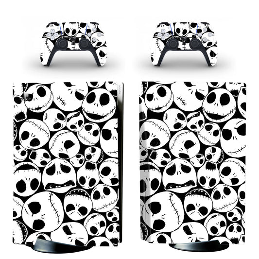 PlayWrap Kit protezione vinile skin Skull Ghost PS5 Disc