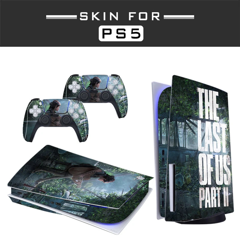 PlayWrap Kit protezione vinile skin The Last of Us  PlayStation 5 Disc