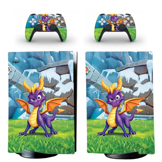 PlayWrap Kit Protezione vinile Spyro Dragon PS5 Digital Edition