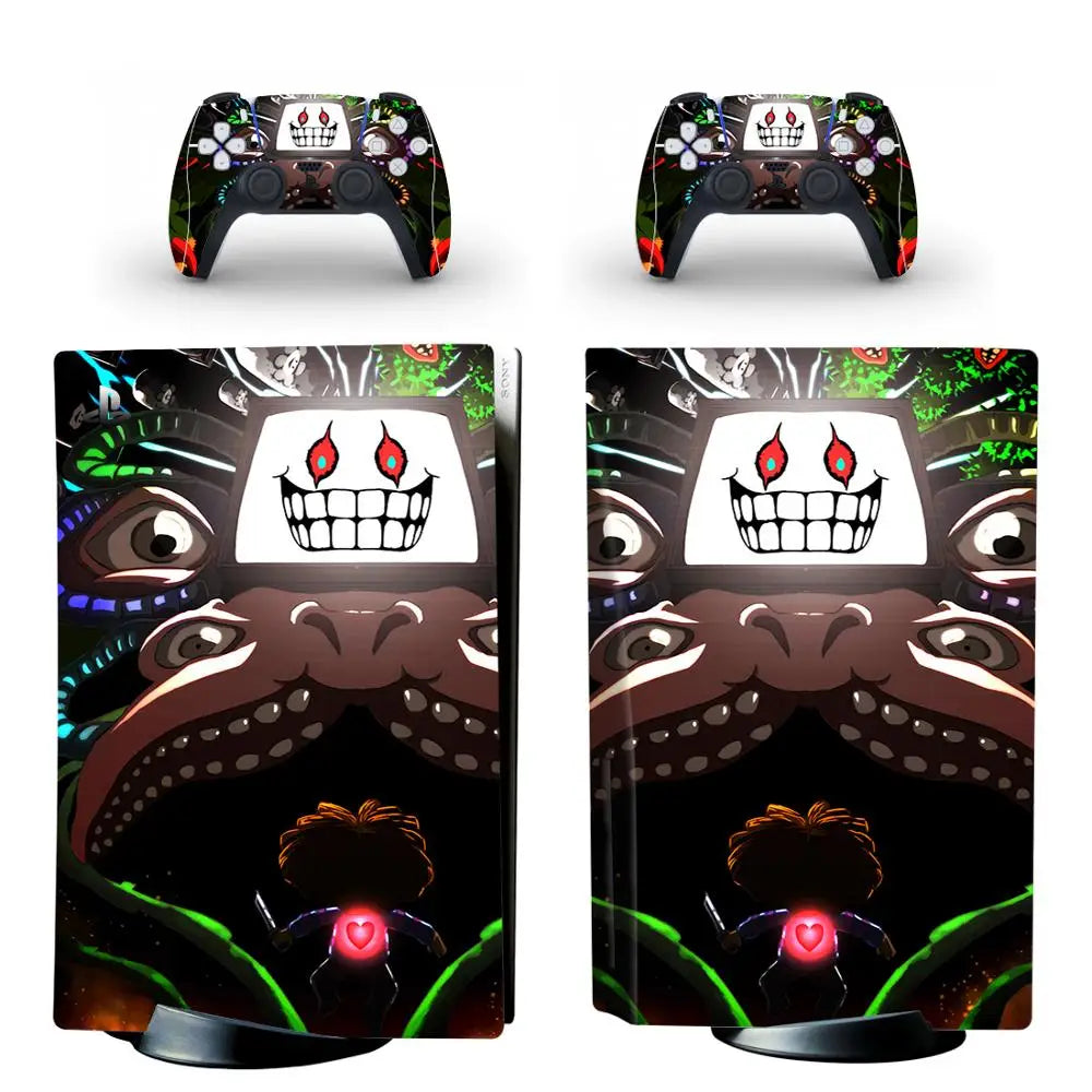 PlayWrap Kit protezione vinile skin Undertale PS5 Standard Disc Edition