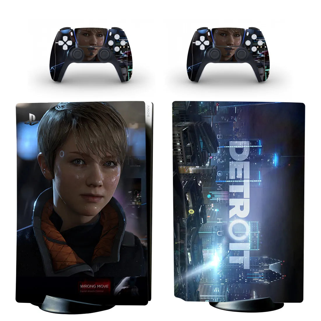 PlayWrap Kit protezione vinile Detroit PS5 Standard Disc