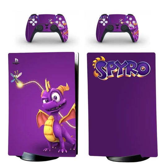 PlayWrap Kit Protezione vinile Spyro Dragon PS5 Digital Edition