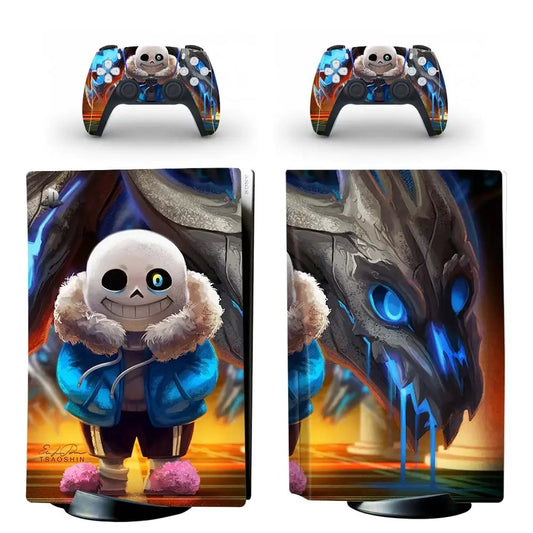 PlayWrap Kit protezione vinile skin Undertale PS5 Standard Disc Edition