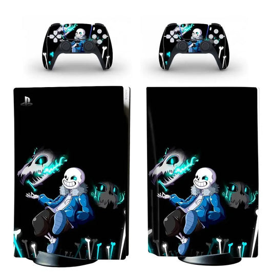 PlayWrap Kit protezione vinile skin Undertale PS5 Standard Disc Edition