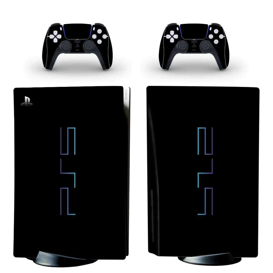 Days of Play Design PS5 Disc Skin Sticker Decal Cover for Console Controller PS5 Standard Disk Skin Sticker Vinyl