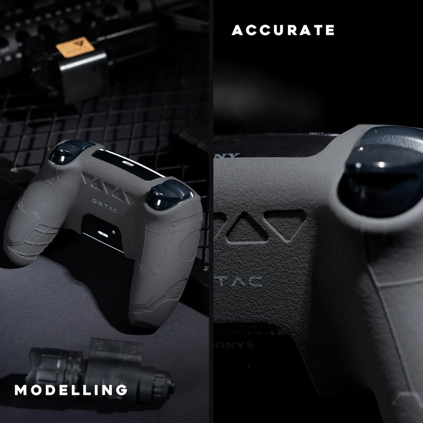Set Skin PS5 GeekShare – Cover + Thumb Grips + Stickers