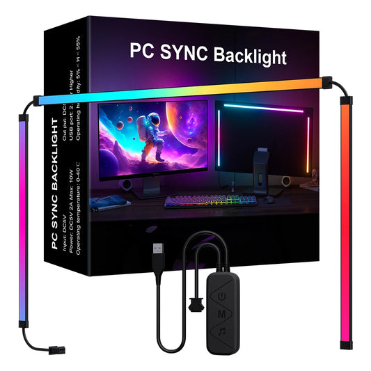 LED RGB Smart per TV & PC – Gaming e Atmosfera Festiva