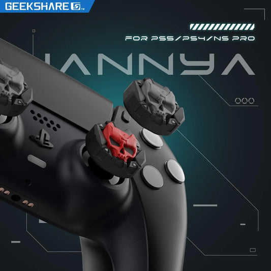 Cover Skull in Silicone per Thumbstick – Grip Joystick per PS5, PS4, PS3, Xbox, Switch