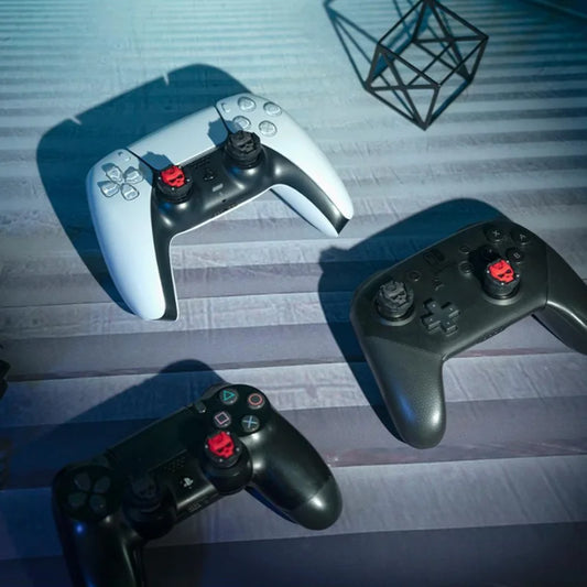 Cover Skull in Silicone per Thumbstick – Grip Joystick per PS5, PS4, PS3, Xbox, Switch
