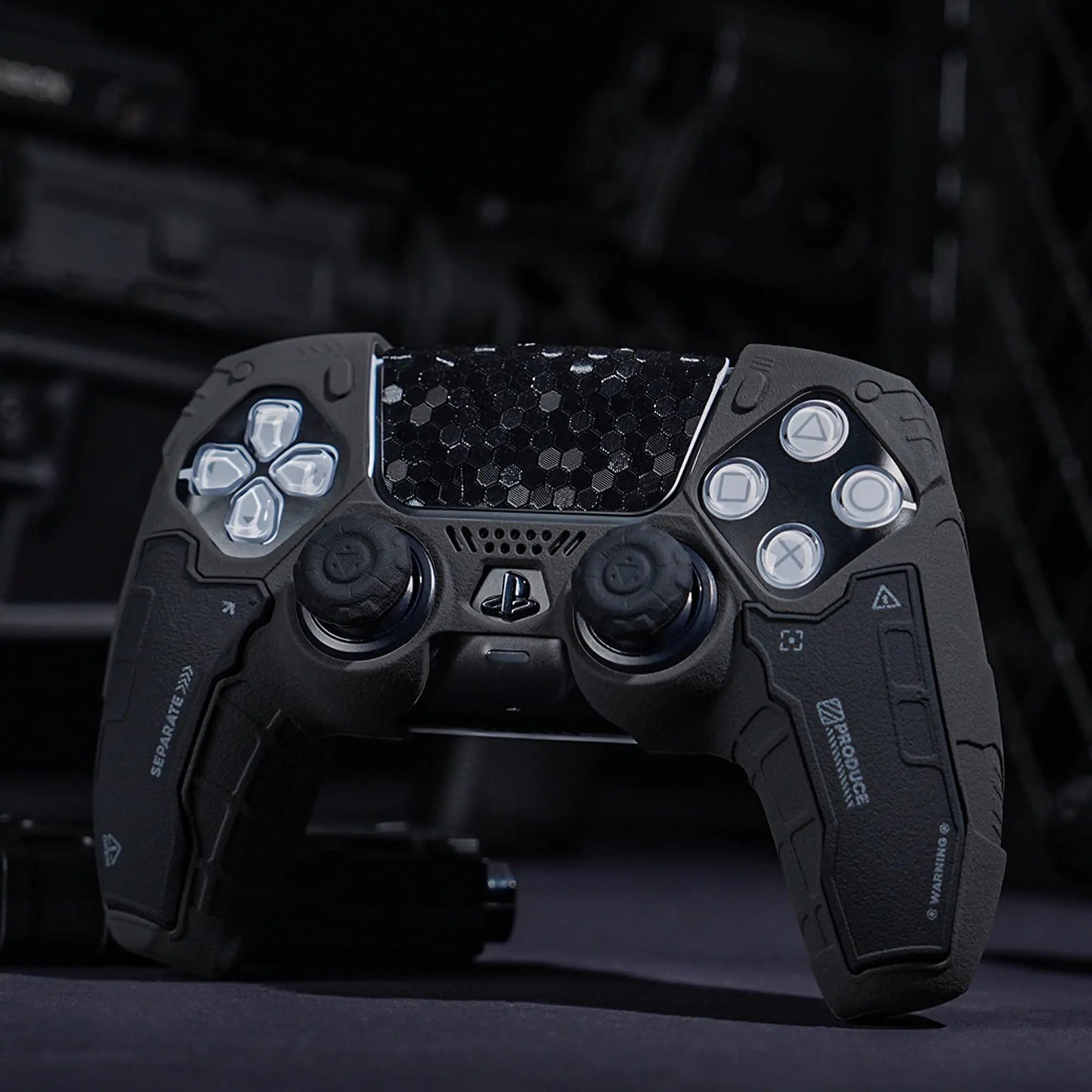 Set Skin PS5 GeekShare – Cover + Thumb Grips + Stickers