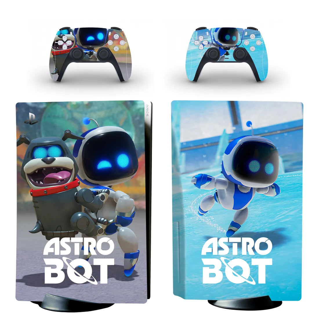 PlayWrap Kit Protezione Skin Astro Bot PS5 Disc