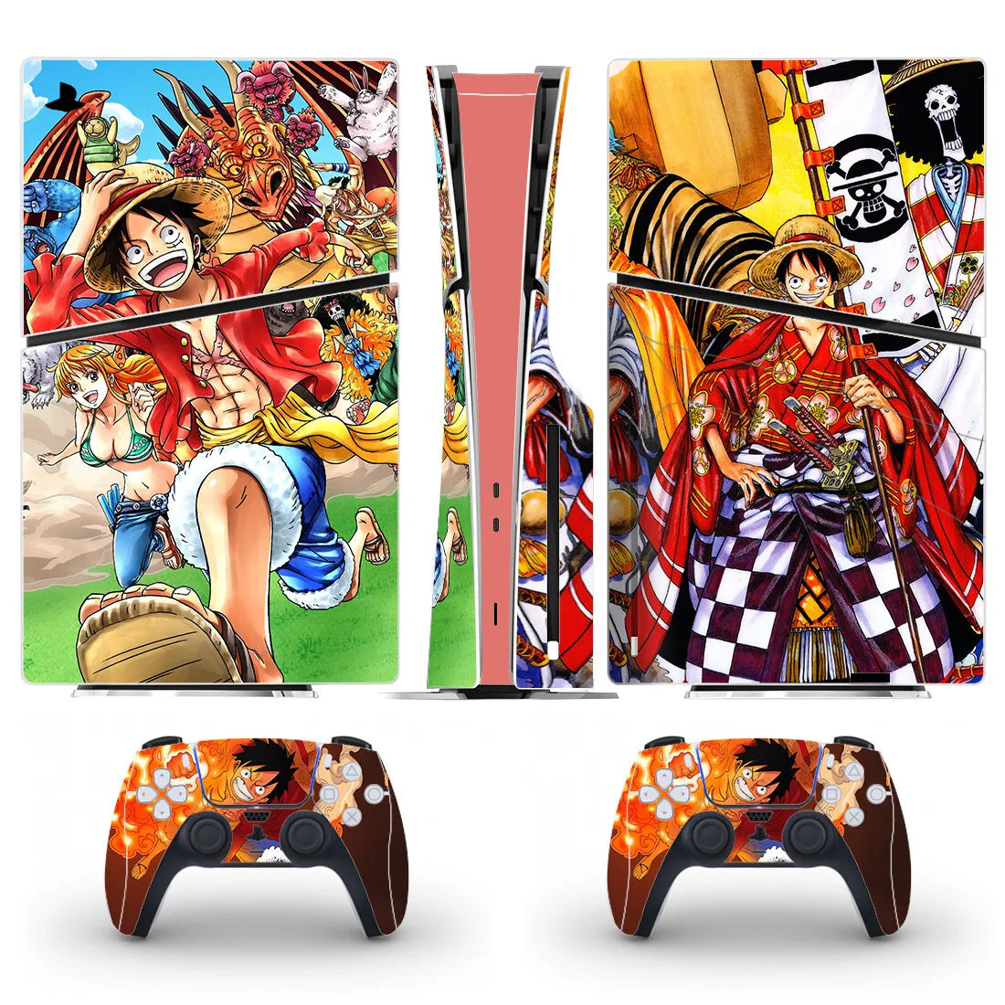 PlayWrap Kit Custom Skin protettivo Luffy  PS5 Slim Disc