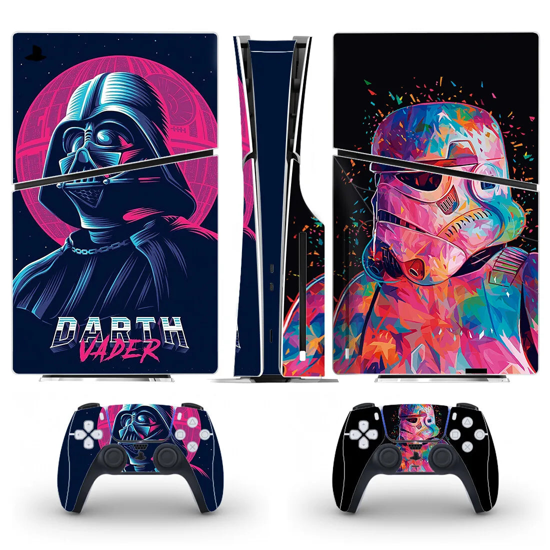 PlayWrap Kit Protezione Skin Star Wars PS5 Slim Disc