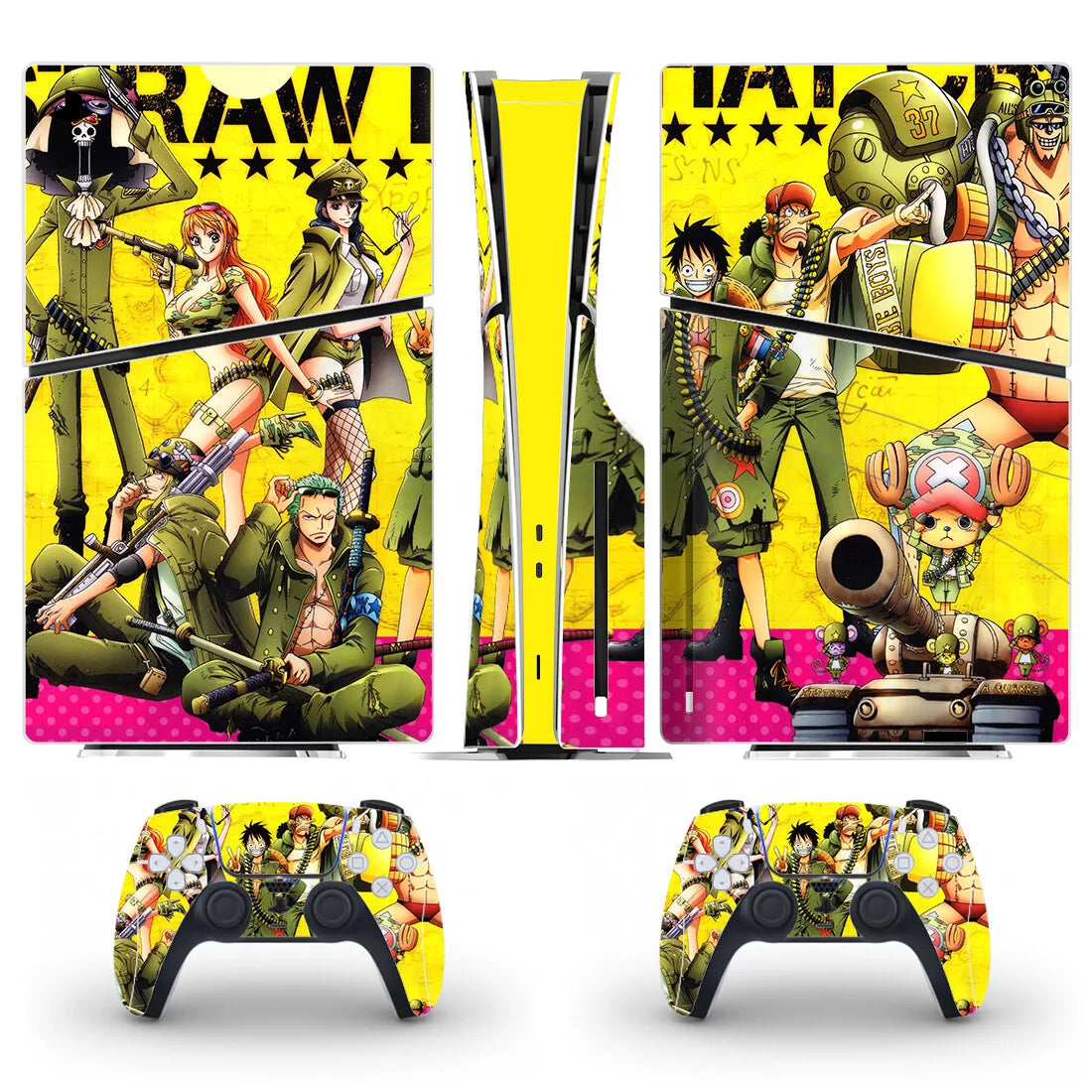 PlayWrap Kit Custom Skin protettivo Luffy  PS5 Slim Disc