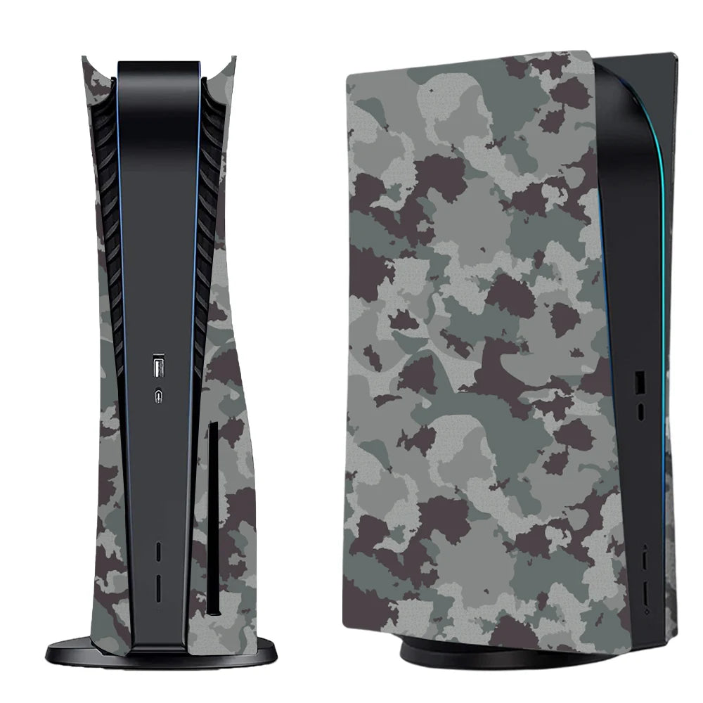 Custom Case Cover Laterali Shockproof per PS5 Disc