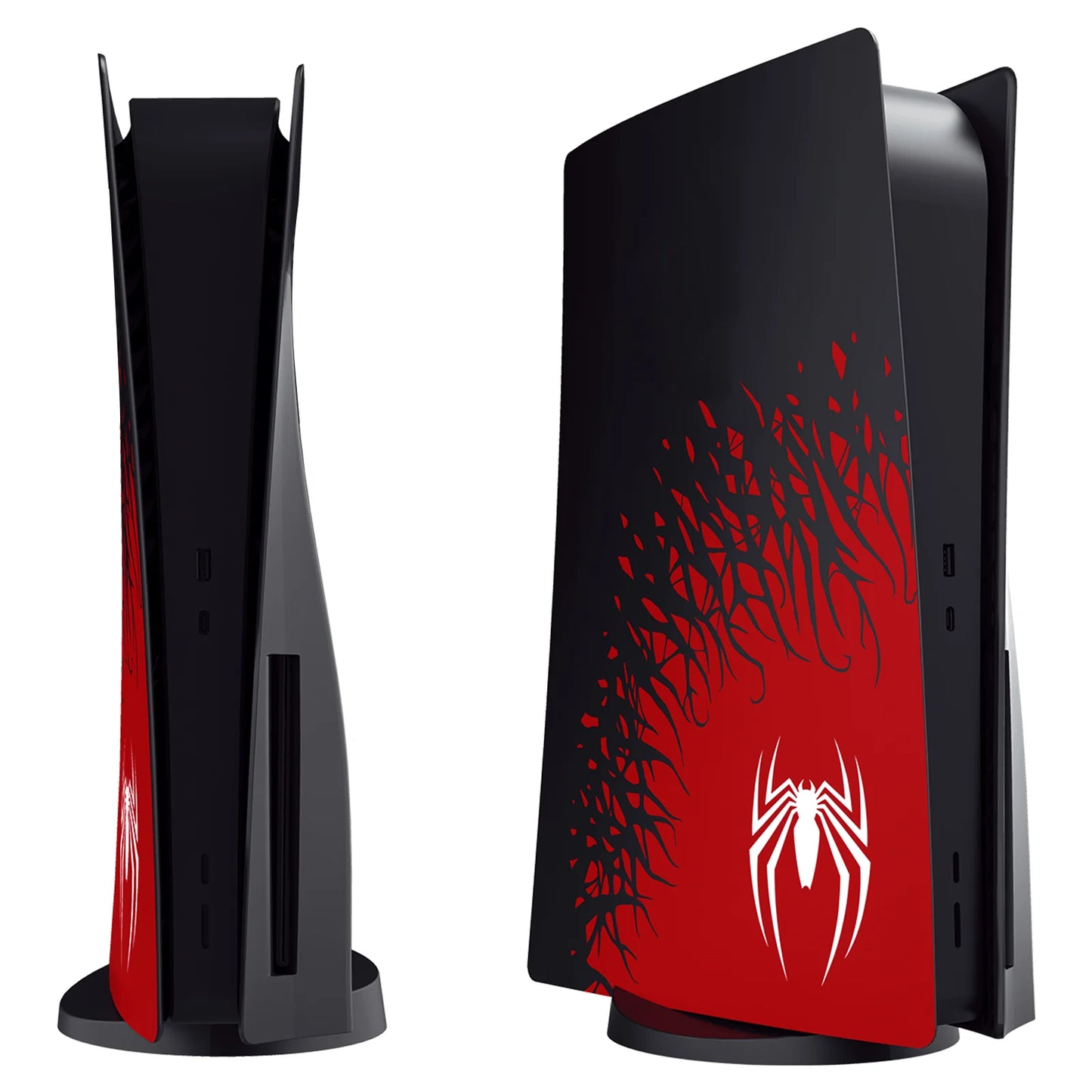 Custom Case Cover Laterali Shockproof per PS5 Disc