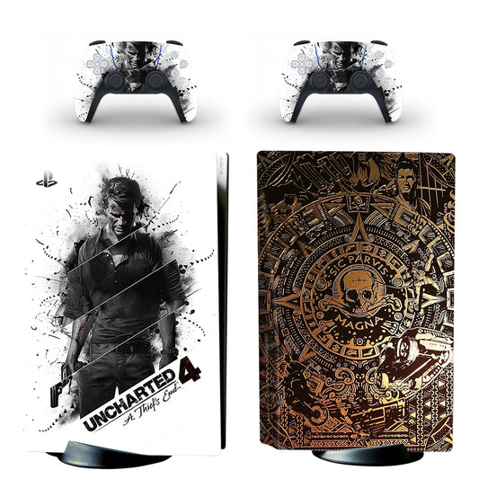 PlayWrap Kit protezione vinile Uncharted 4 PS5 Disc