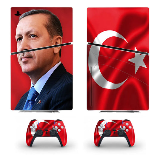 PlayWrap Kit protezione vinile Skin Turkey PS5 Slim Disc