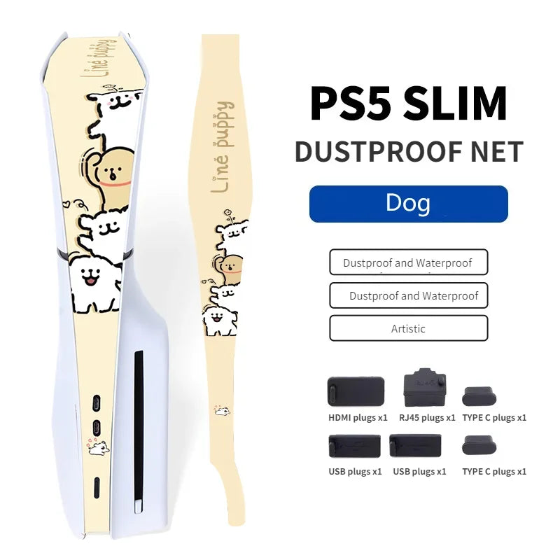 Rete Antipolvere per PS5 Slim – Protezione Discreta, Pulizia Perfetta