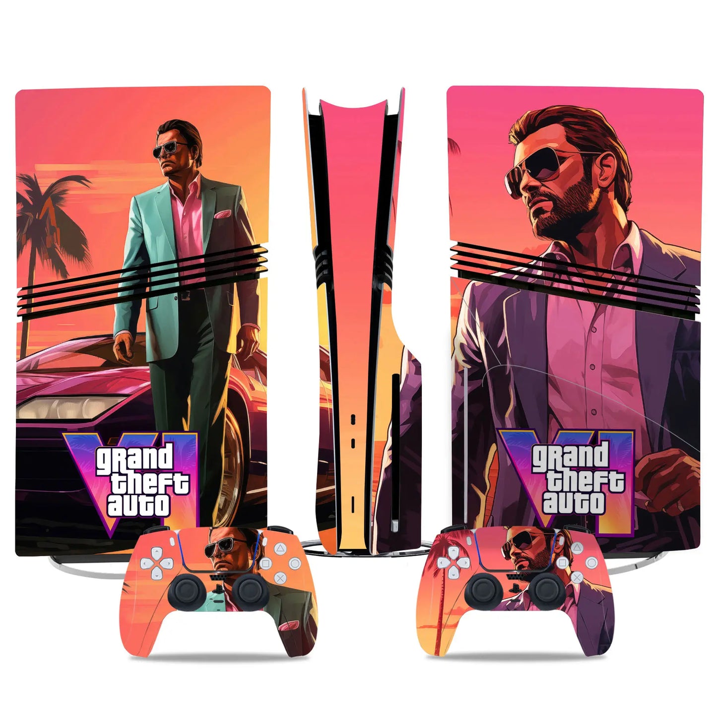 PlayWrap Kit Protezione Skin GTA PS5 Pro Disc