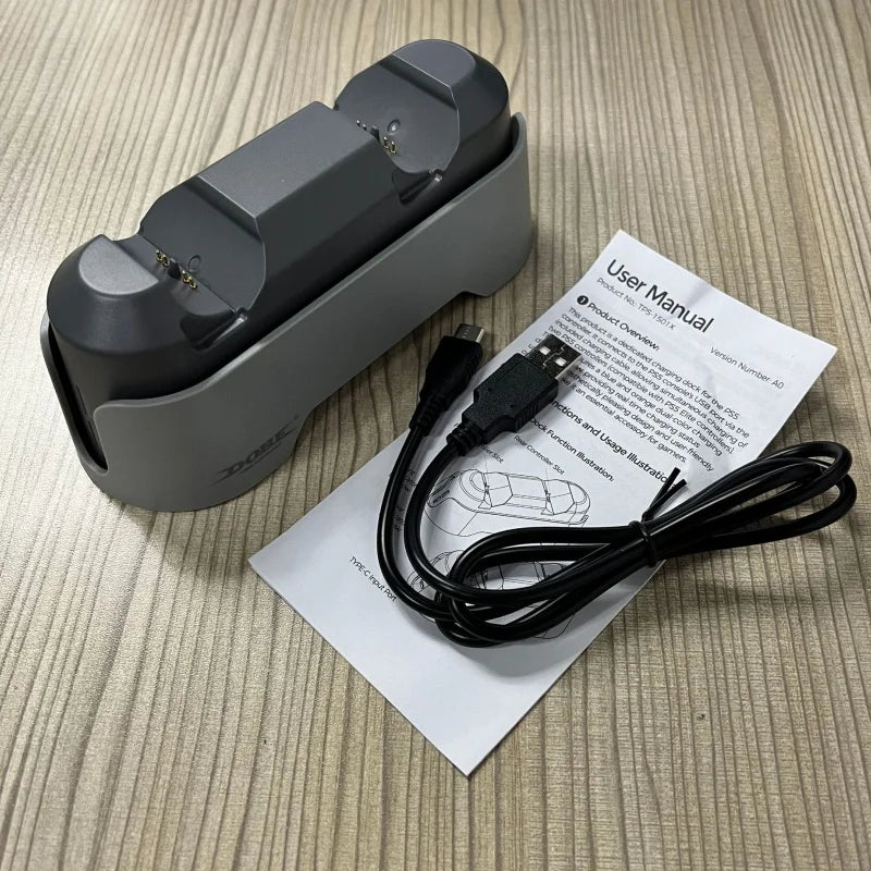 Stazione caricatore veloce wireless controller Ps5 Gamepad Two-charger