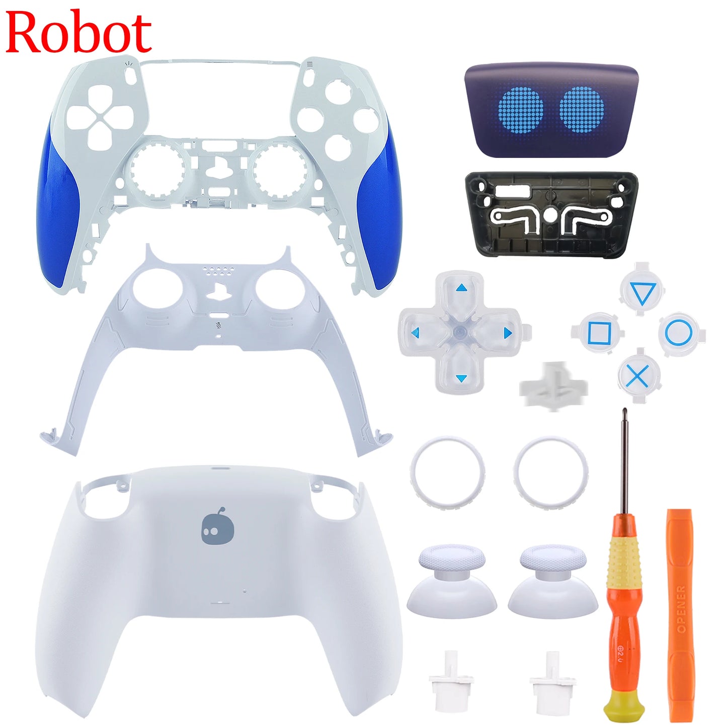 Cover Limitata PS5 Controller – Full Shell + Touchpad + Tutorial (BDM-010/050)