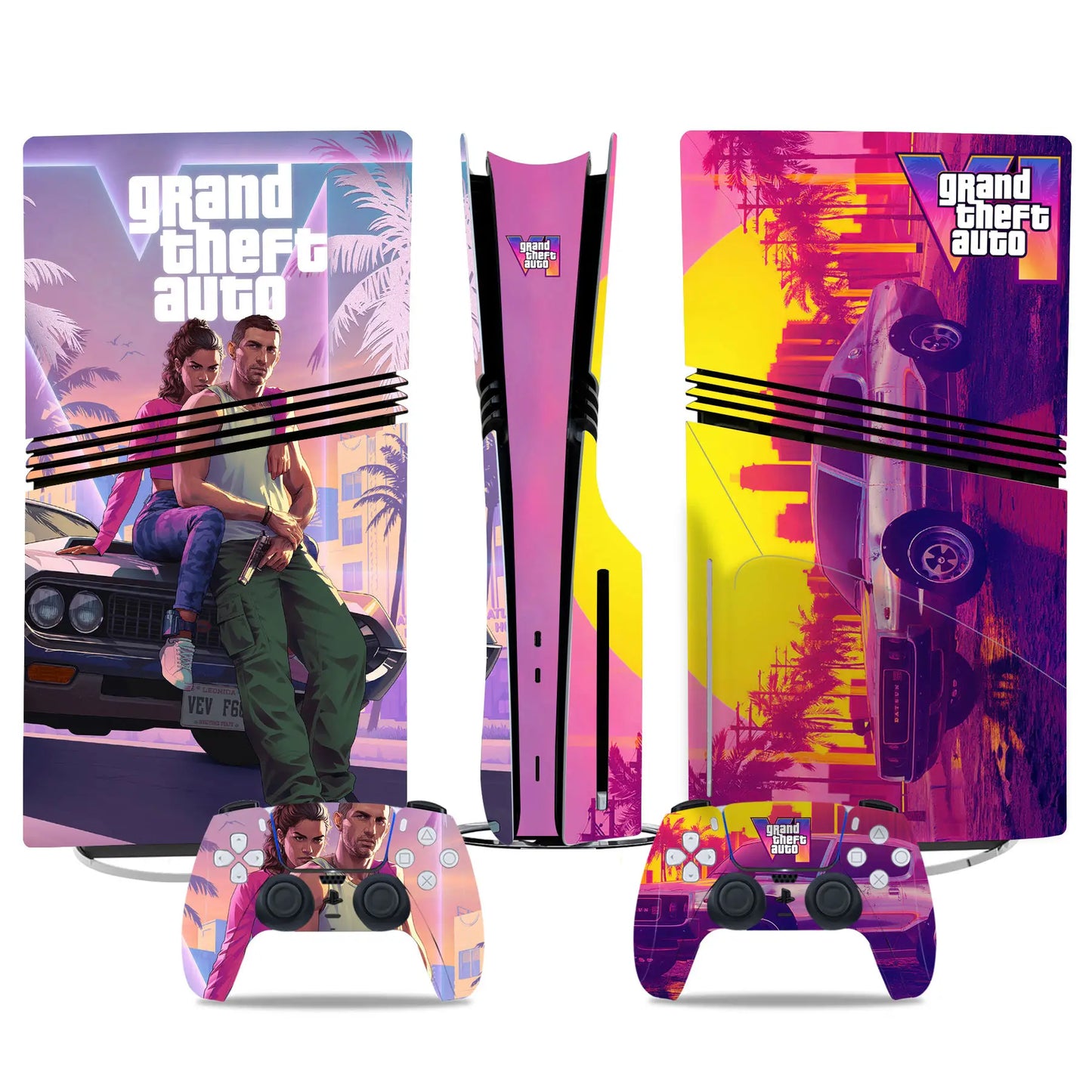 PlayWrap Kit Protezione Skin GTA PS5 Pro Disc
