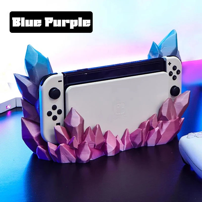 Custodia Cristallo Sfumato  per Base di Ricarica Nintendo Switch & Switch OLED – Protezione Trasparente con Stile Unico