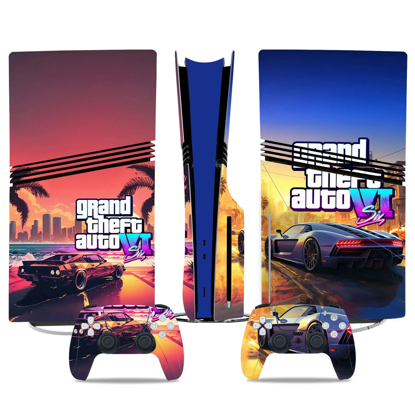 PlayWrap Kit Protezione Skin GTA PS5 Pro Disc