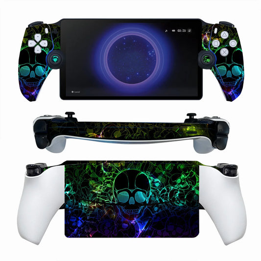 PlayWrap Kit Protezione Vinile Skin Skull Opaca per PS Portal
