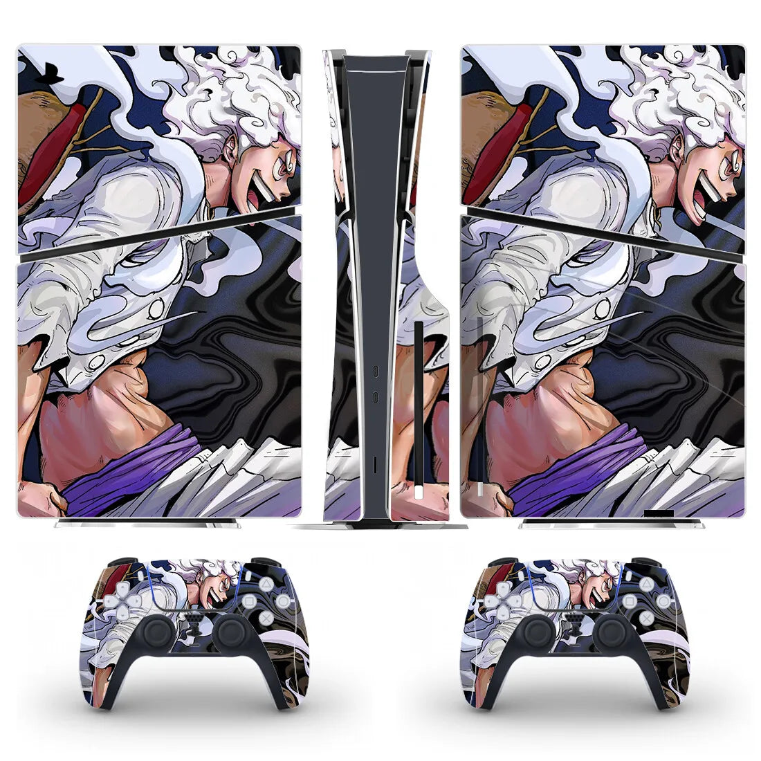 PlayWrap Kit Custom Skin protettivo Luffy  PS5 Slim Disc