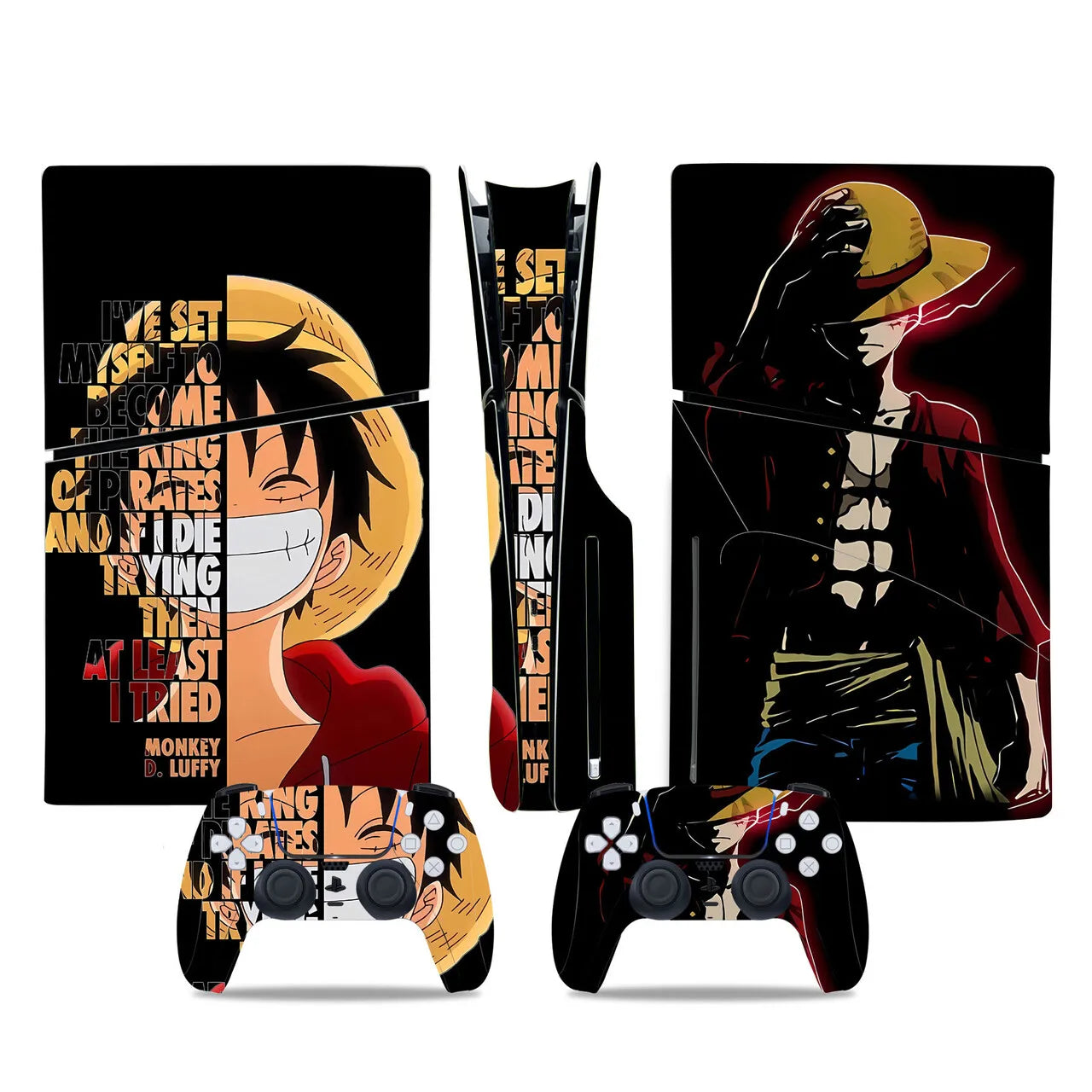 PlayWrap Kit Custom Skin protettivo Luffy  PS5 Slim Disc