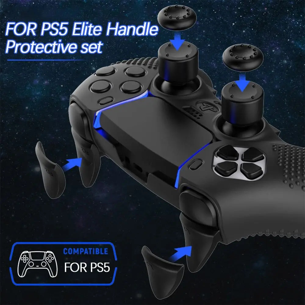 Custodia Protettiva in Silicone per Controller PS5 – Antiurto e Antiscivolo