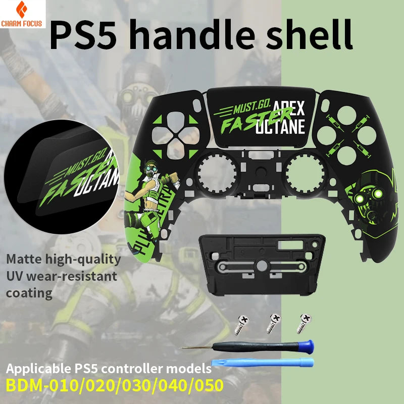 Custom Case Joystick PS5 (BDM-010/020/030) – Con Touchpad + Tutorial Incluso