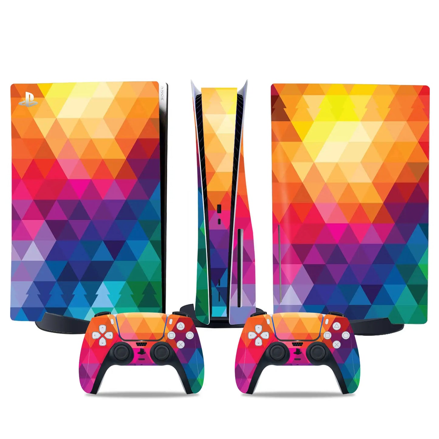 PlayWrap Kit Protezione Skin Galaxy RGB Carbon PS5 Disk