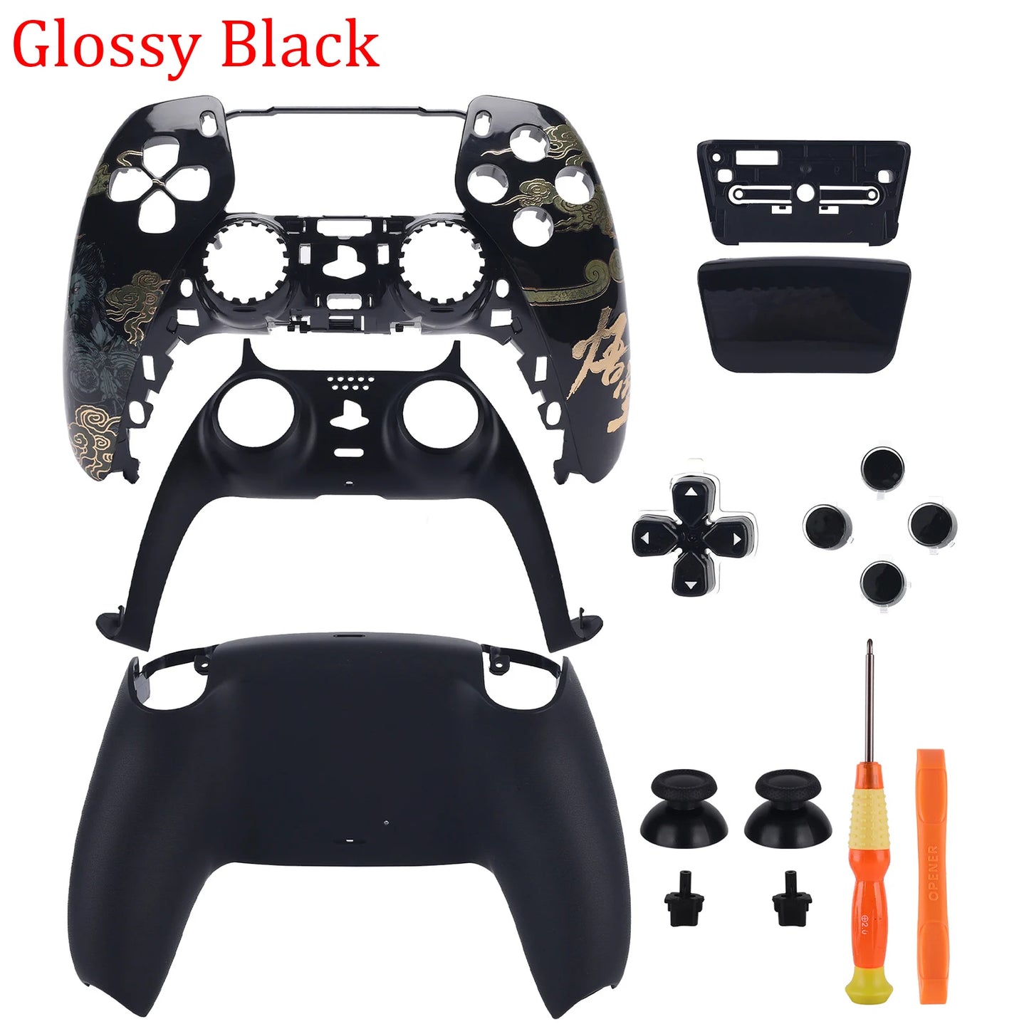 Cover Limitata PS5 Controller – Full Shell + Touchpad + Tutorial (BDM-010/050)