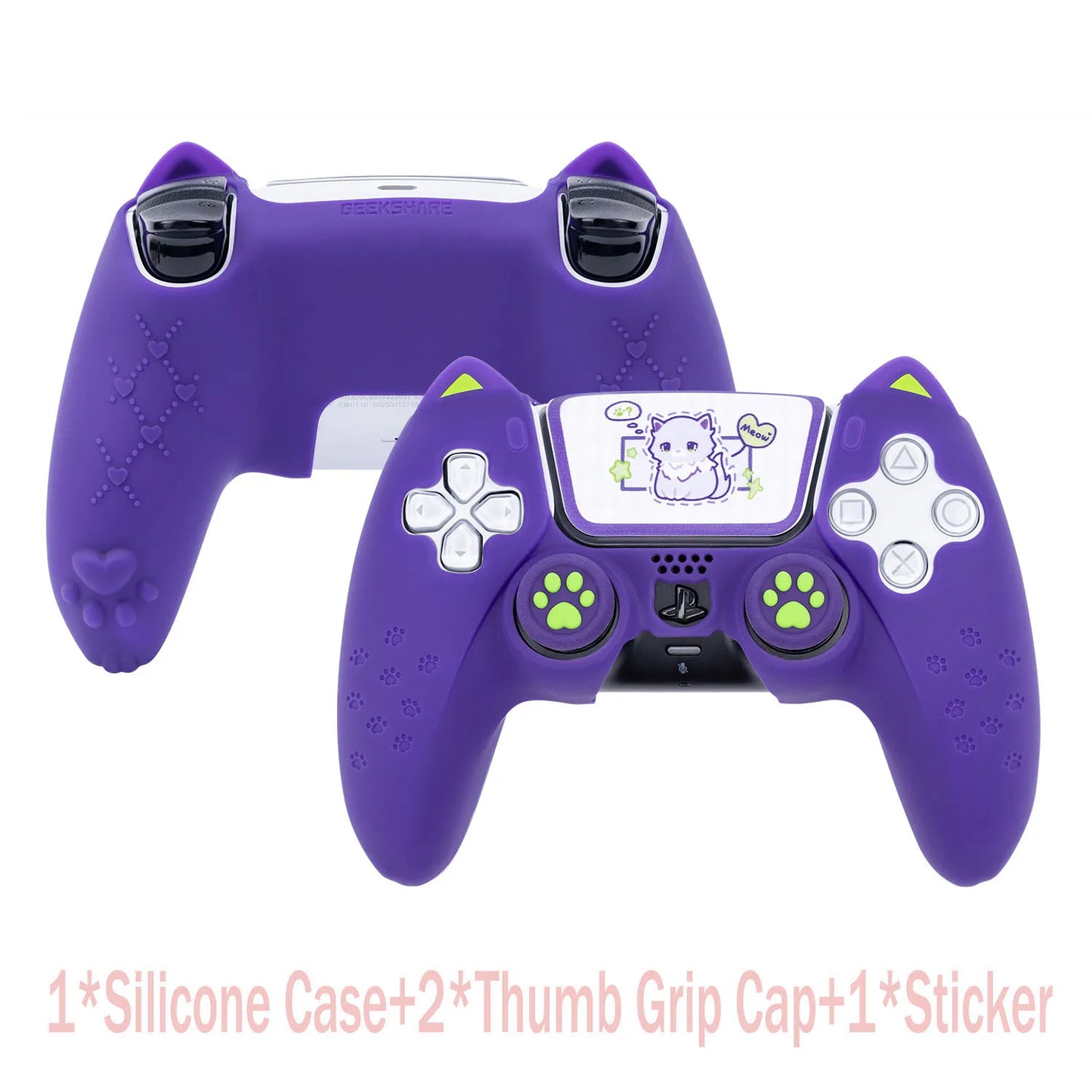 Custodia in Silicone “Sweet Skull” per Controller PS5 – Stile Unico & Protezione Totale