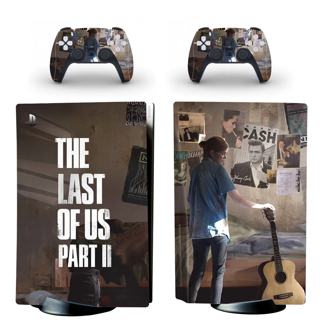 PlayWrap Kit protezione skinThe Last of Us Ellie Joel PS5 Disc