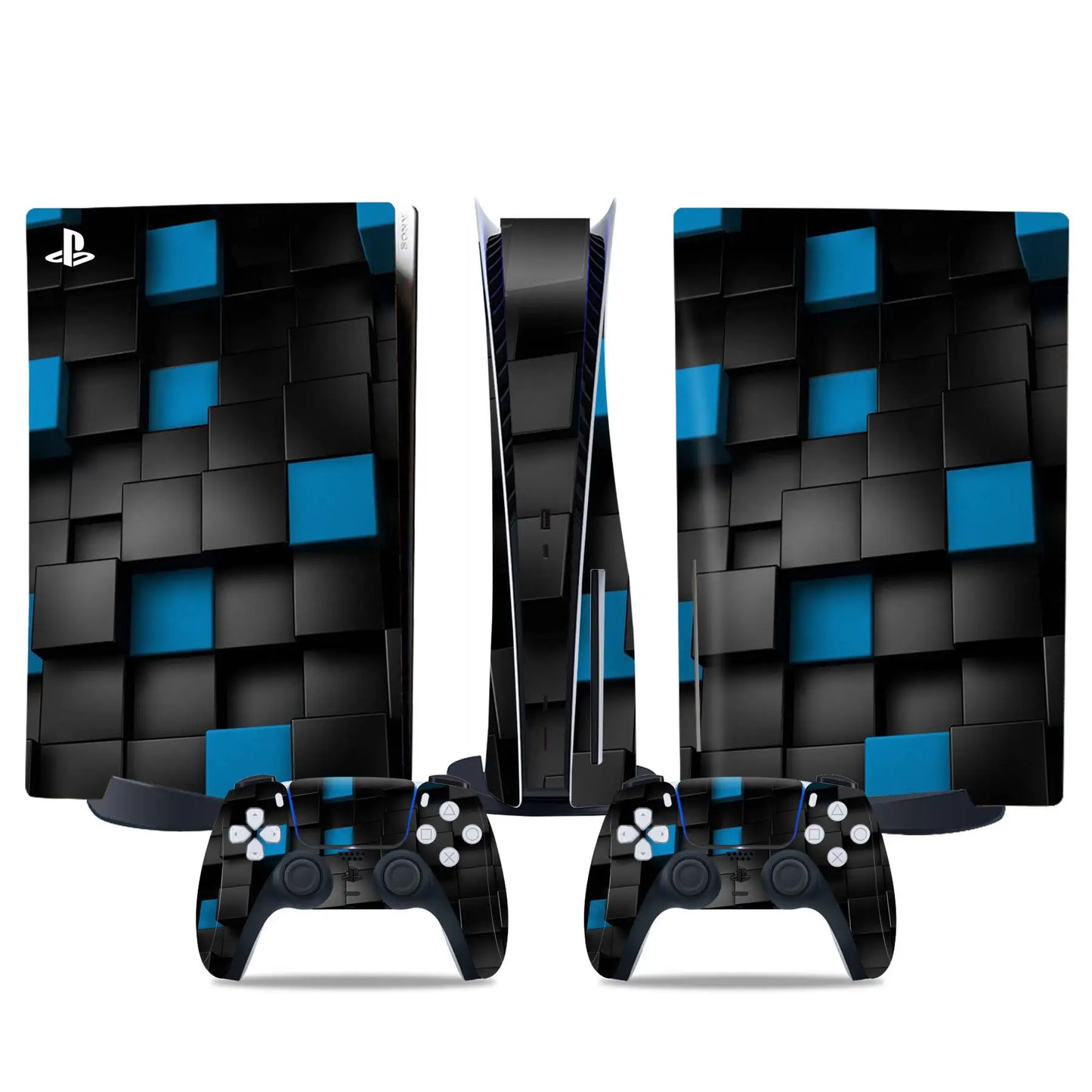 PlayWrap Kit Protezione Skin Galaxy RGB Carbon PS5 Disk