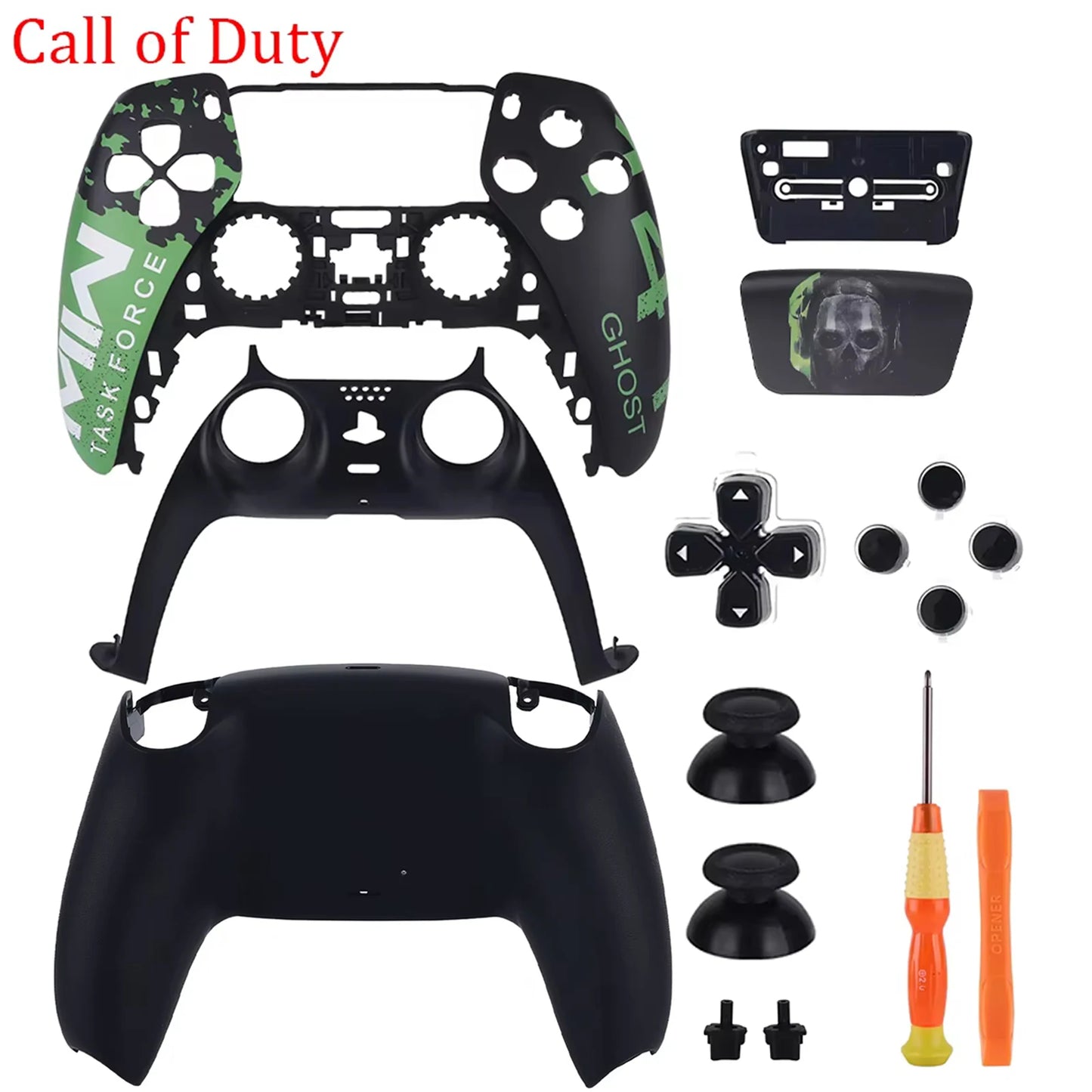 Cover Limitata PS5 Controller – Full Shell + Touchpad + Tutorial (BDM-010/050)